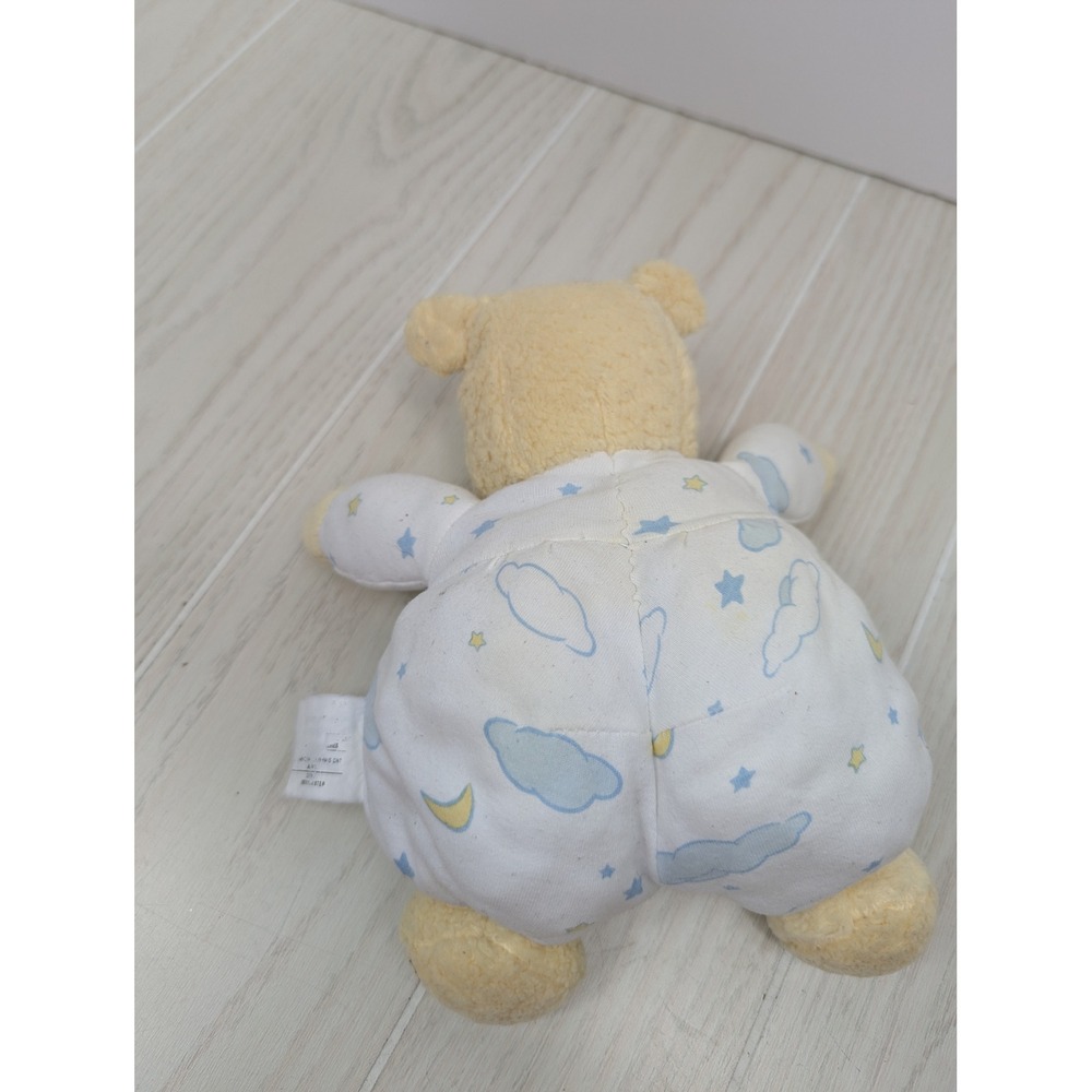 Disney Store Winnie The Pooh Plush Moondream Rattle Bear moons stars pjs READ - Picture 5 of 8